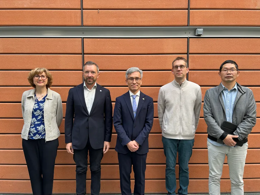 Delegation from Sungkyunkwan University visiting Polytech Lille